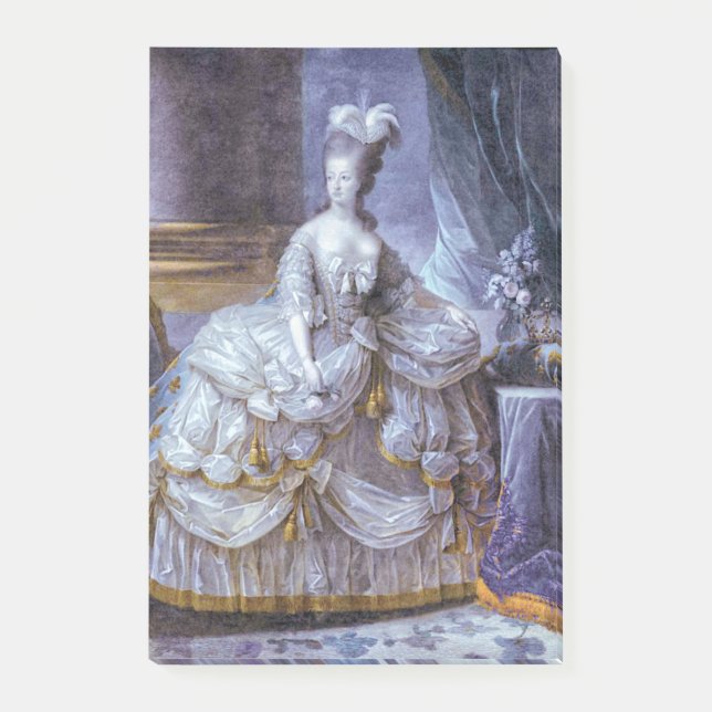 Marie Antoinette Post-it Block (Framsida)