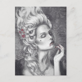 Marie Antoinette Postcard Vampire Postcard Vykort