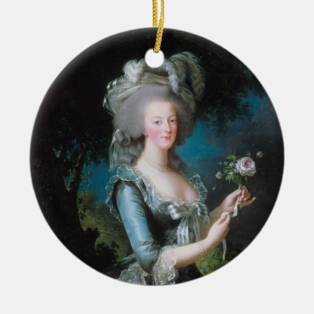 Marie Antoinette prydnad Julgransprydnad Keramik (Framsidan)