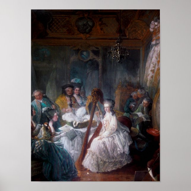 Marie Antoinette Queen Frankrike ~ Skriv ut/Poster Poster (Framsidan)