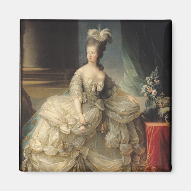 Marie Antoinette Queen of Frankrike, 1779 Magnet (Framsidan)