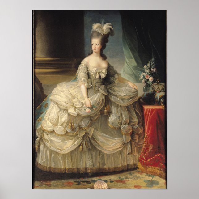 Marie Antoinette Queen of Frankrike, 1779 Poster (Framsidan)