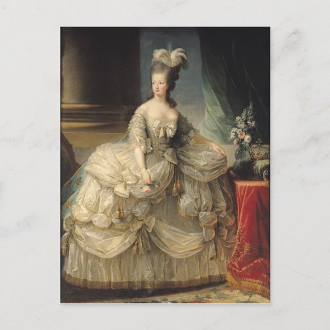 Marie Antoinette Queen of Frankrike, 1779 Vykort (Framsida)