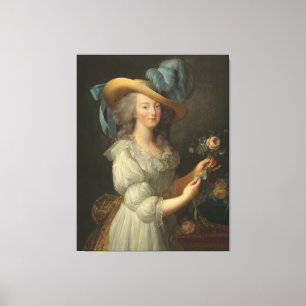 Marie Antoinette Queen of Frankrike Canvastryck