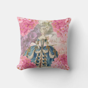 Marie Antoinette Redoute Flowers Dekorativ kudde