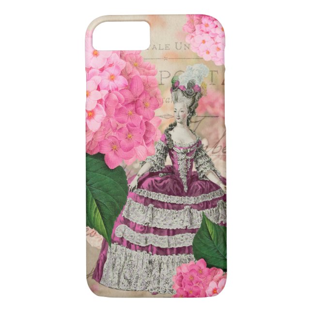 Marie Antoinette Redoute iPhone 7 Fodral Case-Mate iPhone Skal (Baksida)