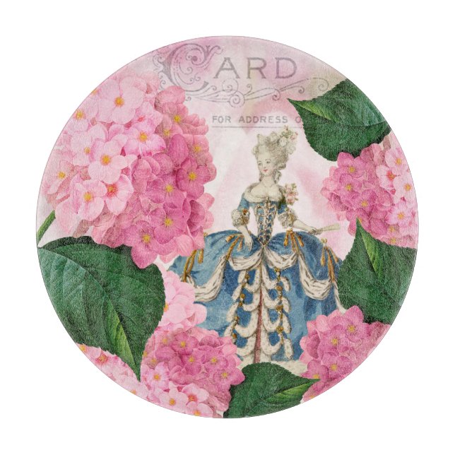 Marie Antoinette Redoute Round Caking Board (Framsidan)