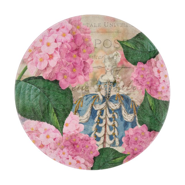 Marie Antoinette Redoute Round Caking Board (Framsidan)