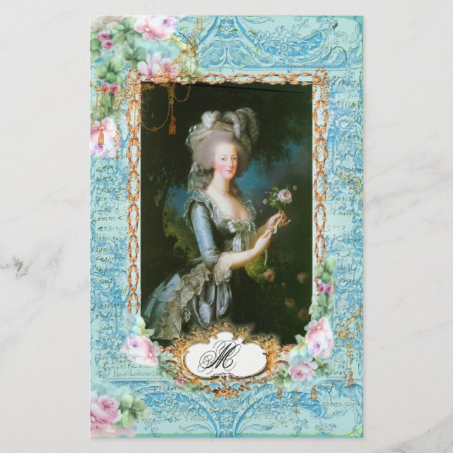 Marie Antoinette Rosa ros n Snöre (Framsida)