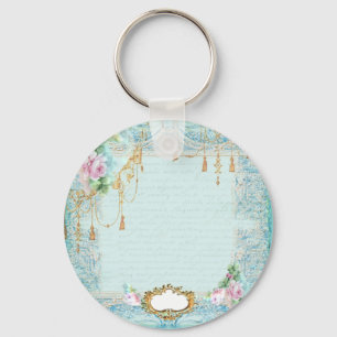 Marie Antoinette Rosor och Snöre Stationery/Cards Nyckelring