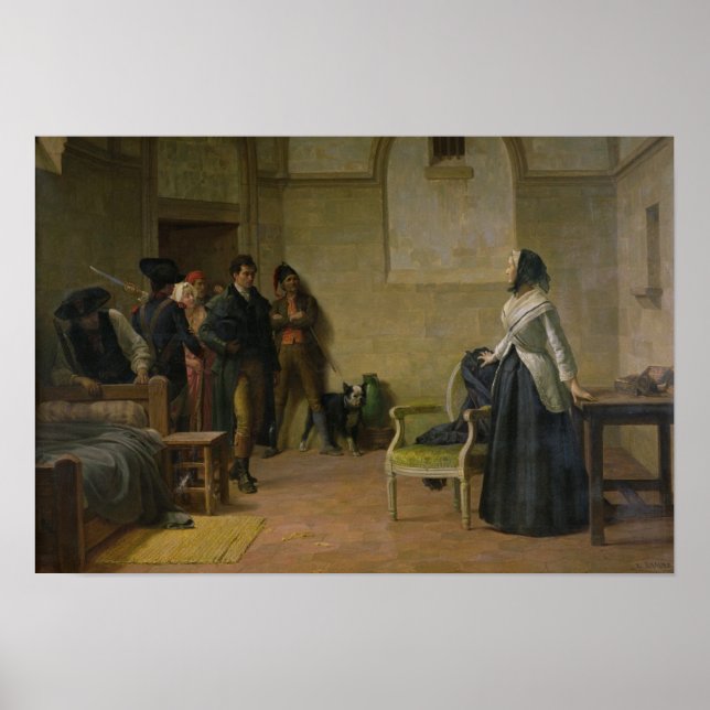 Marie-Antoinette:s sista förmiddag Poster (Framsidan)