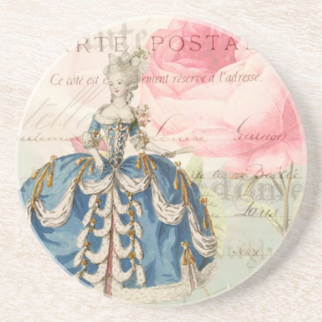 Marie Antoinette Sandstone Underlägg (Framsidan)