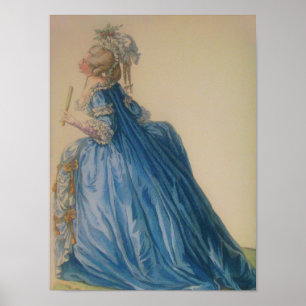 Marie Antoinette ~ Skriv ut/Poster Poster