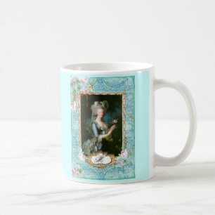 Marie Antoinette Snöre Rosa ros Kaffemugg