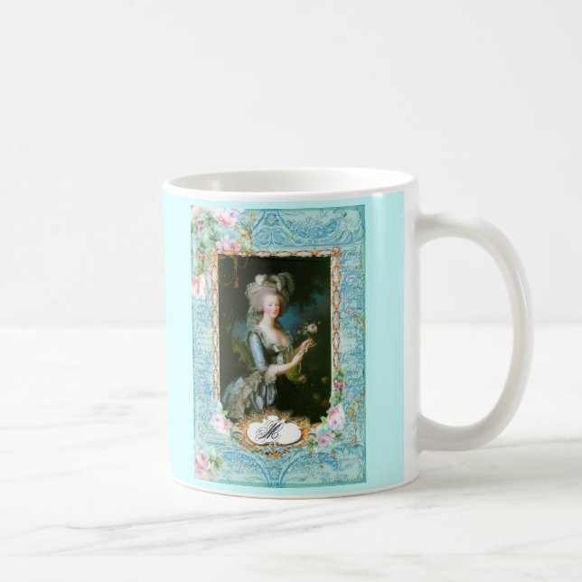 Marie Antoinette Snöre Rosa ros Kaffemugg (Höger)