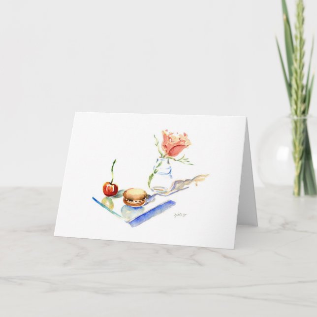 Marie- Antoinette steg Kort (Framsida)