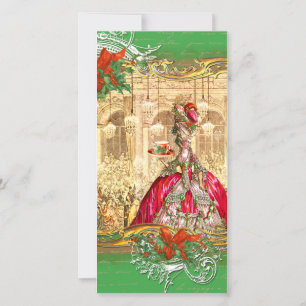 Marie Antoinette Tea Party julfotoport