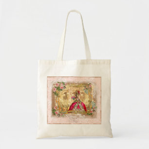 Marie Antoinette Versailles Party Rosa ros Bag Tygkasse