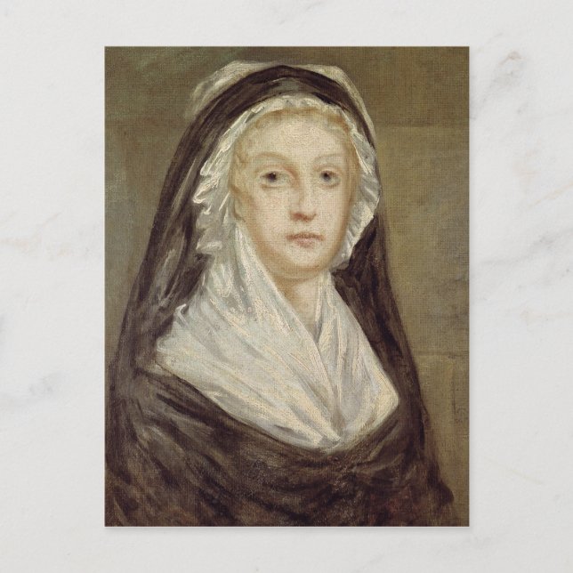 Marie Antoinette vid Conciergerie Vykort (Framsida)