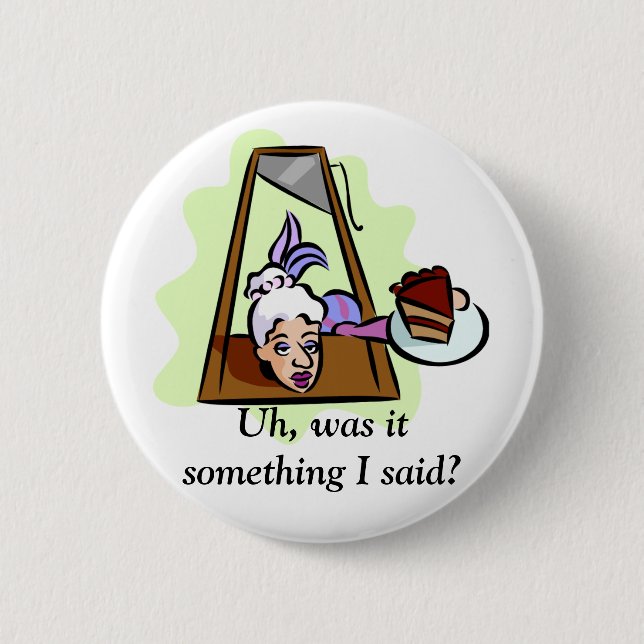 Marie Antoinette vid Guillotine Knapp (Framsida)