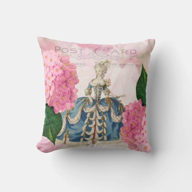 Marie Antoinette Vintage Kuddöverdrag Kudde (Framsida)