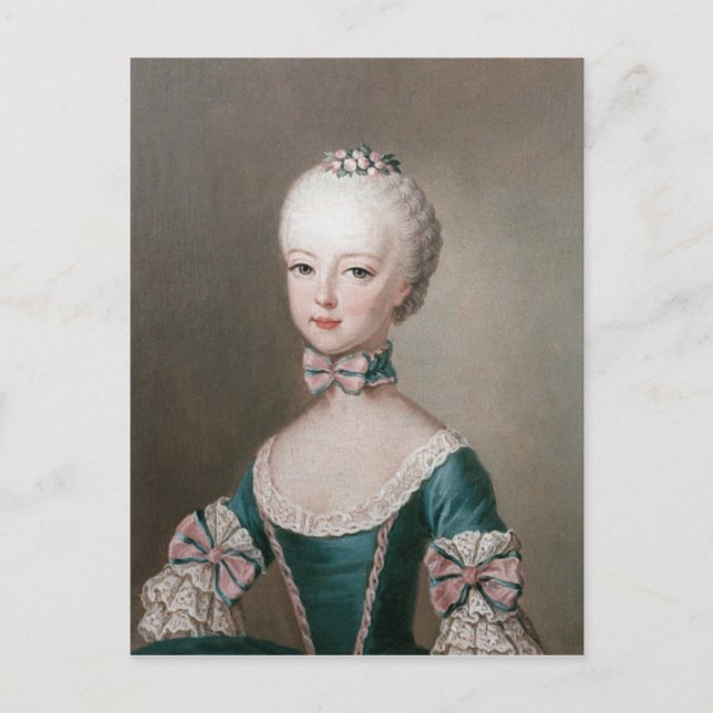 Marie Antoinette Vykort (Framsida)