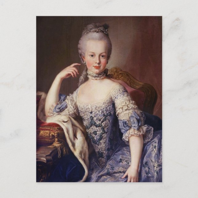 Marie Antoinette Vykort (Framsida)