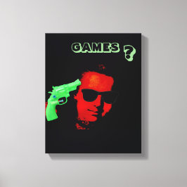 Marie Antoinette with sunglasses Marie-Antoinette Canvastryck