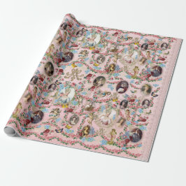Marie Antoinette Wrapping Paper Rose of Versailles Presentpapper