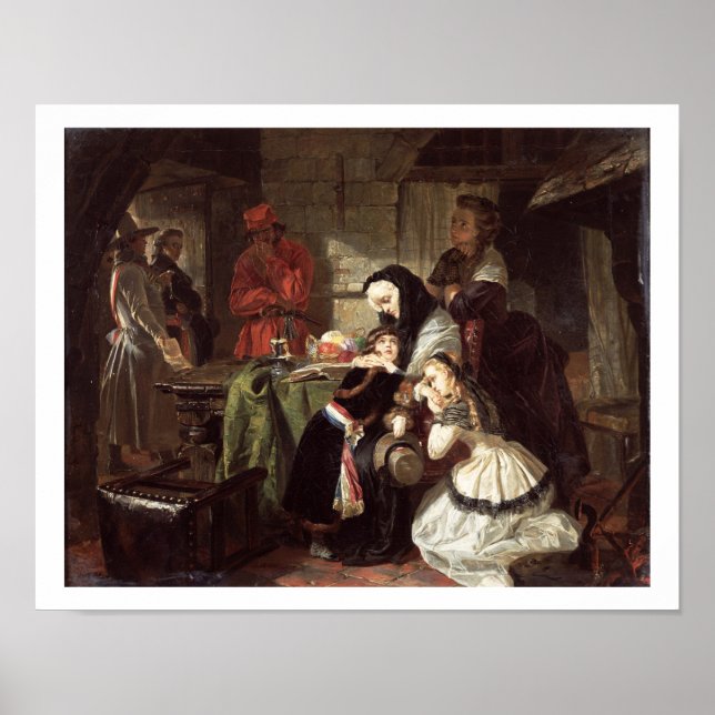 Marie-Antoinette's (1753-93) Final Adieu to the Da Poster (Framsidan)