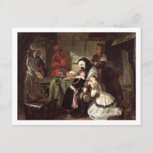 Marie-Antoinette's (1753-93) Final Adieu to the Da Vykort