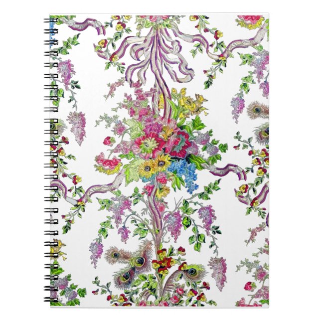 Marie Antoinettes Boudoir Anteckningsbok Med Spiral (Framsidan)
