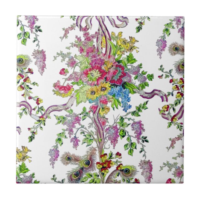 Marie Antoinettes Boudoir Kakelplatta (Framsidan)