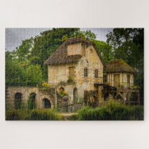 Marie Antoinettes stuga i Versailles Puzzle