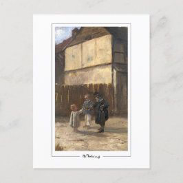 Marie Bashkirtseff #18 - vykort för konst