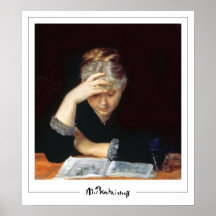 Marie Bashkirtseff Zedign Art Poster #22