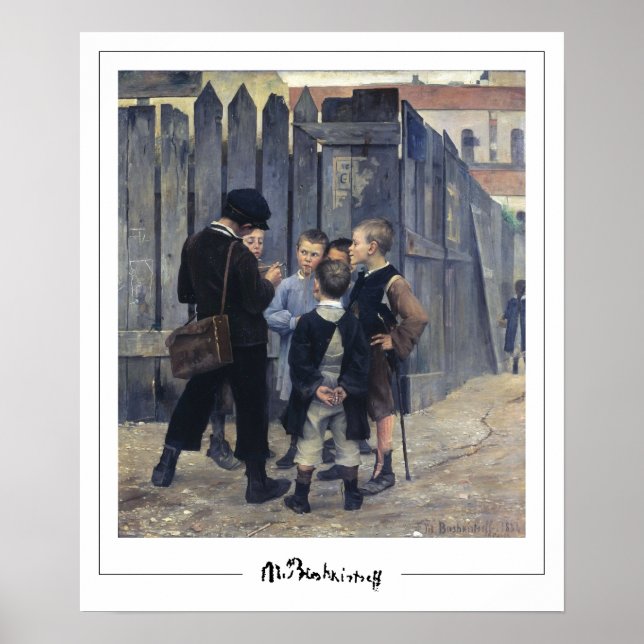 Marie Bashkirtseff Zedign Art Poster #5 (Framsidan)