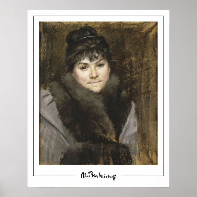 Marie Bashkirtseff Zedign Art Poster #8 (Framsidan)