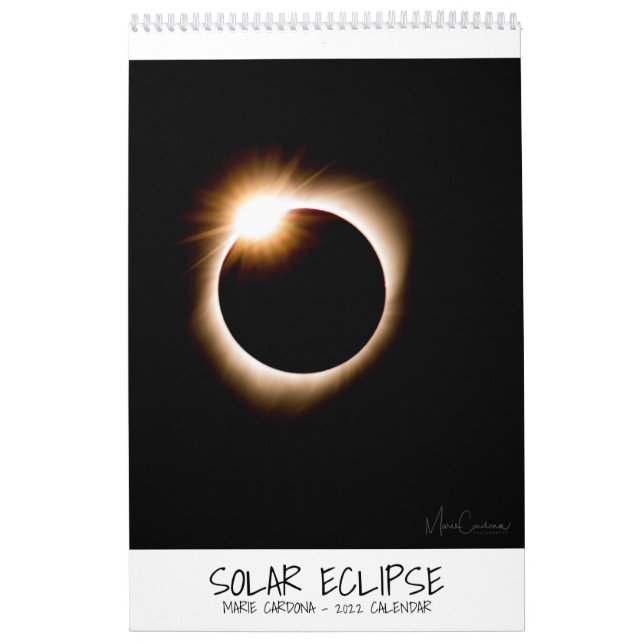 Marie Cardona - Solar Eclipse 2022 Calendar Kalender (Omslag)