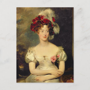 Marie-Caroline de Bourbon Duchesse de Berry Vykort