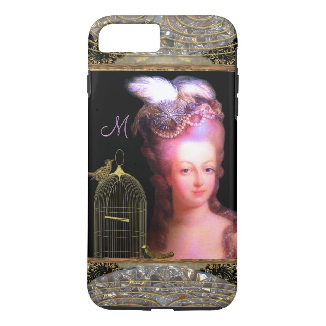 Marie Charmed Monogram Plus Case-Mate iPhone Skal (Baksida)