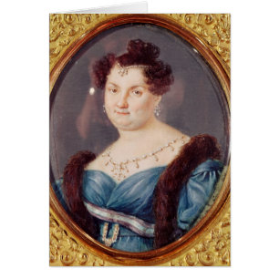 Marie-Christine de Bourbon Hälsningskort