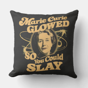 Marie Curie Glödde Så Att Du Kunde Slå Vetenskap C Kudde