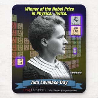 Marie Curie Mousepad Musmatta