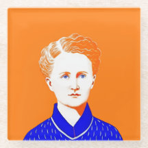 Marie Curie Porträtt - Design Illustration