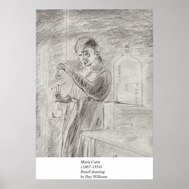 MARIE CURIE POSTER (Framsidan)