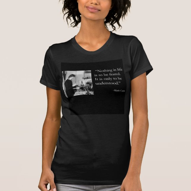 Marie Curie T-shirt (Framsida)