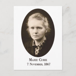 Marie-Curie vykort