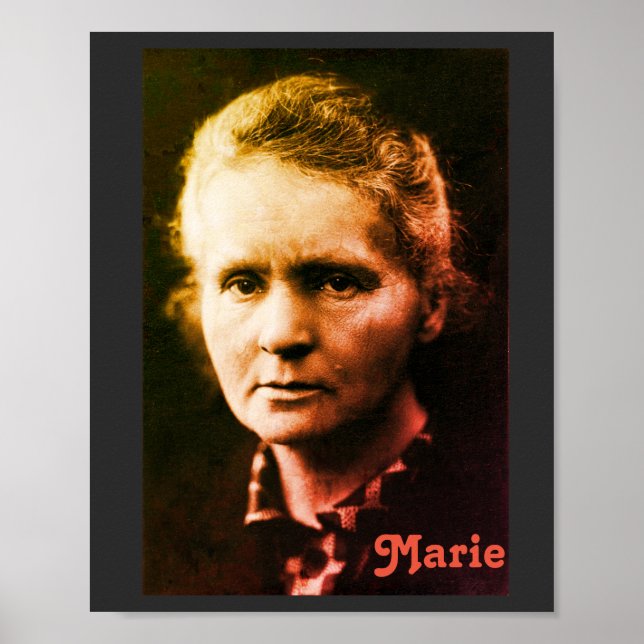 Marie Currie Poster (Framsidan)