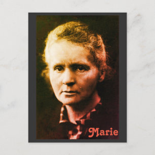 Marie Currie Vykort
